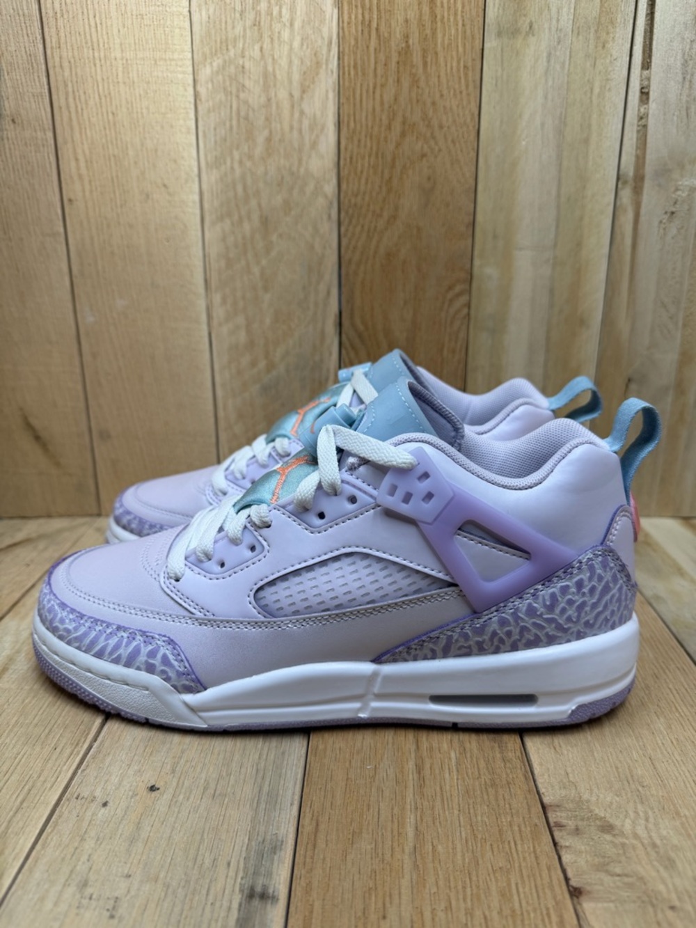 Jordan Spizike Low Big Kid GS 6.5Y Basketball Shoes Barely Grape/Ocean Bliss NEW